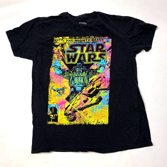 Star Wars Black Short Sleeved Tee Shirt - L