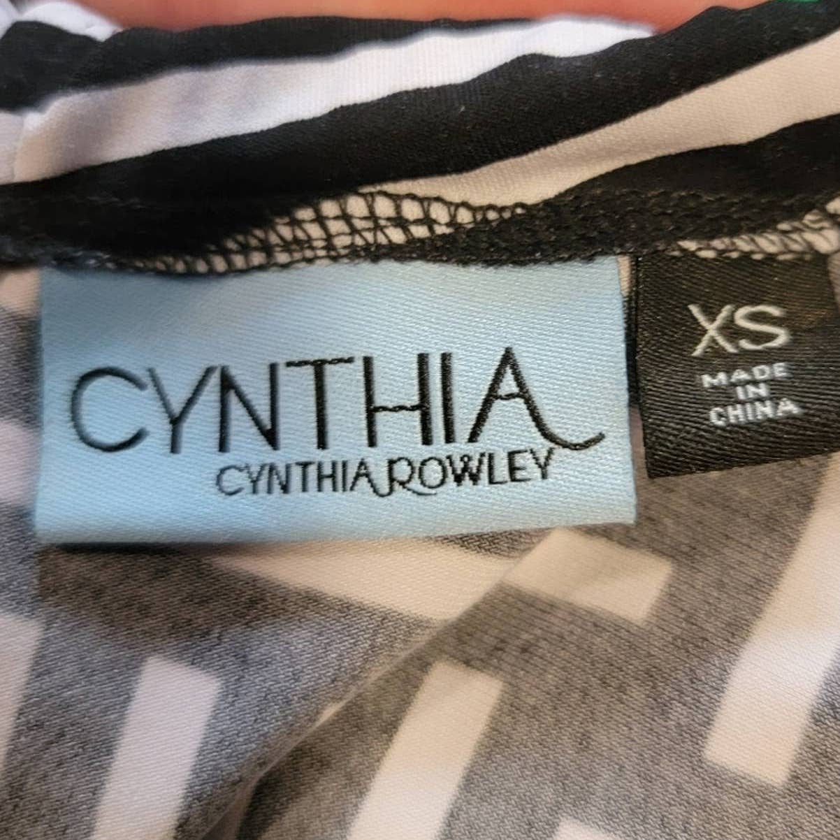 Cynthia Rowley Sheath Striped Dress - XS