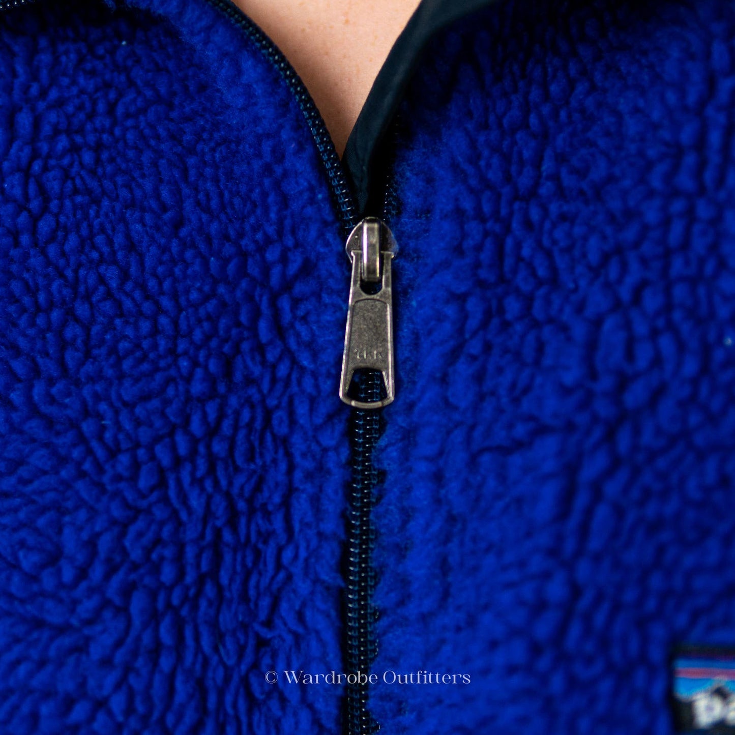1996 Patagonia Retro-X Fleece Vest - Blueberry & Spruce