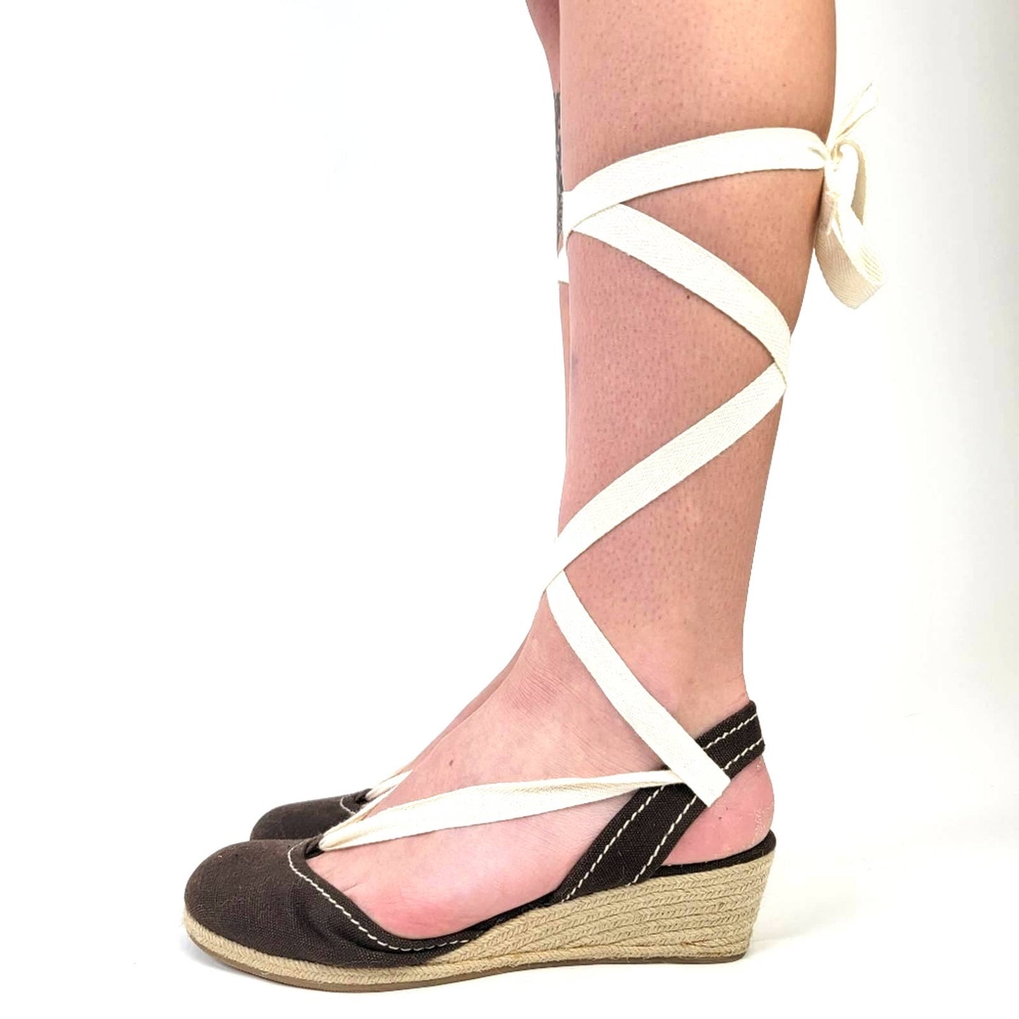 Loft Lace Up Wedge Espadrilles -10