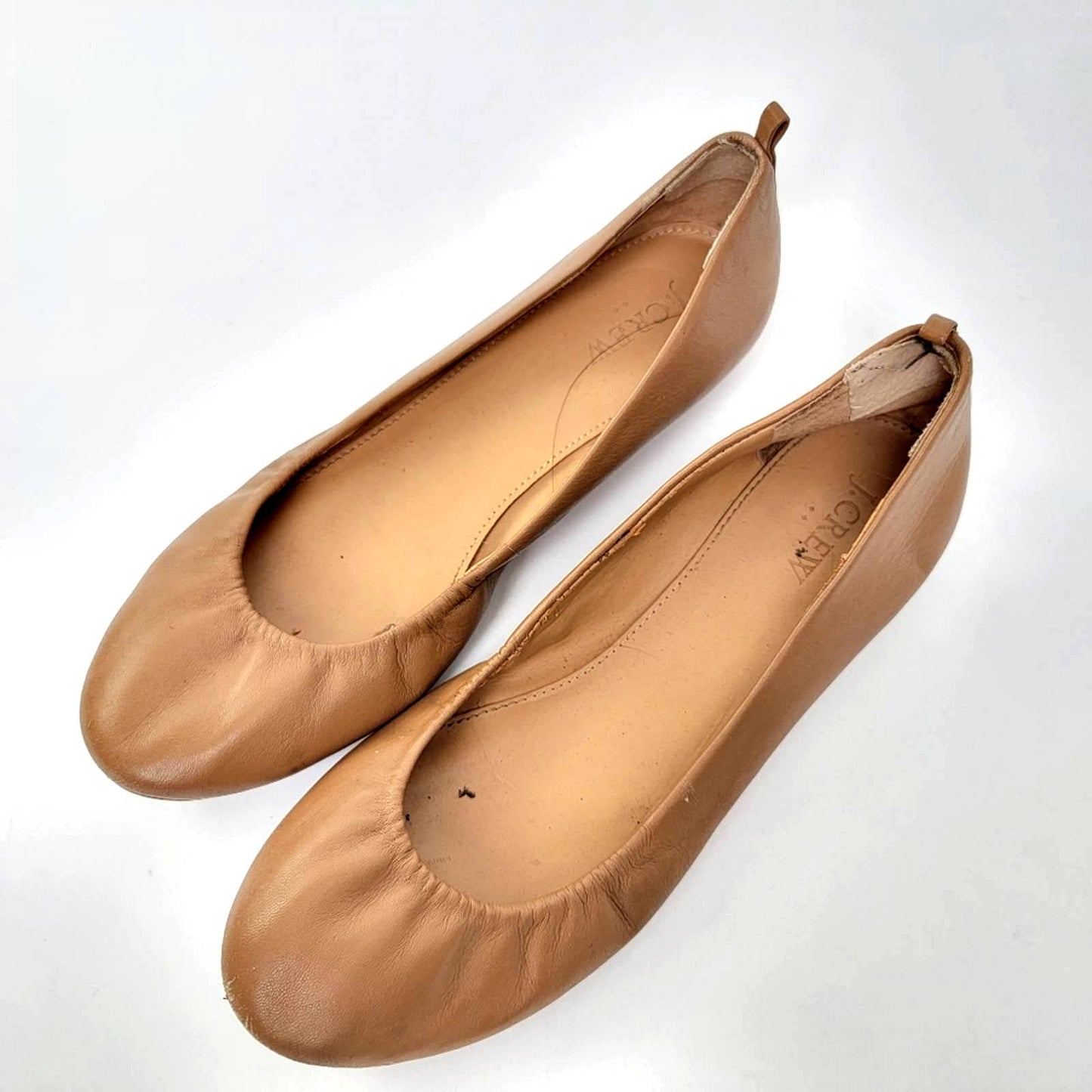 J. Crew Cece Nude Tan Ballet Flats - 8