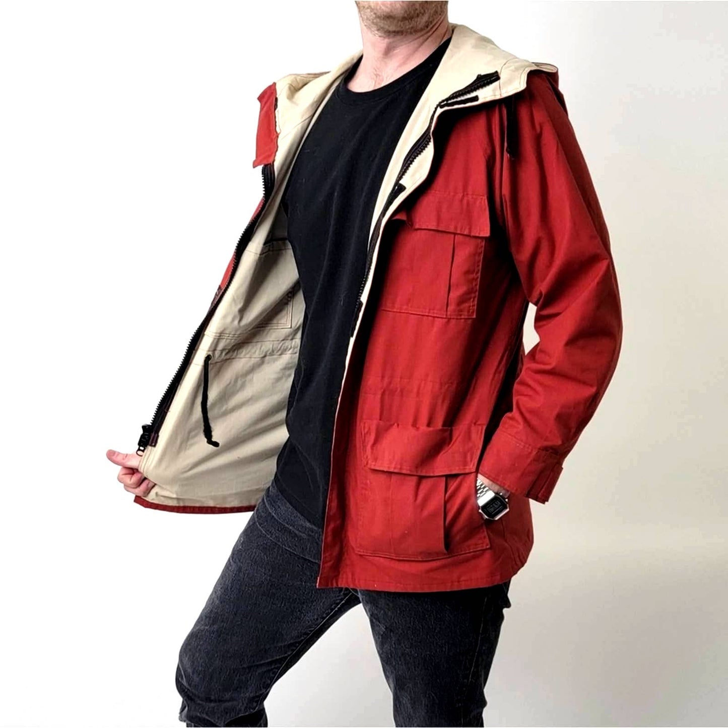 Vintage Altra Red Lightweight Jacket - S