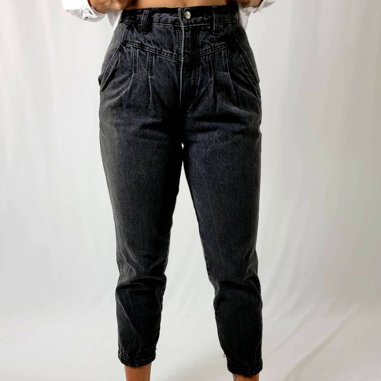 Vintage USA Western High Rise Mom Jeans By Chic