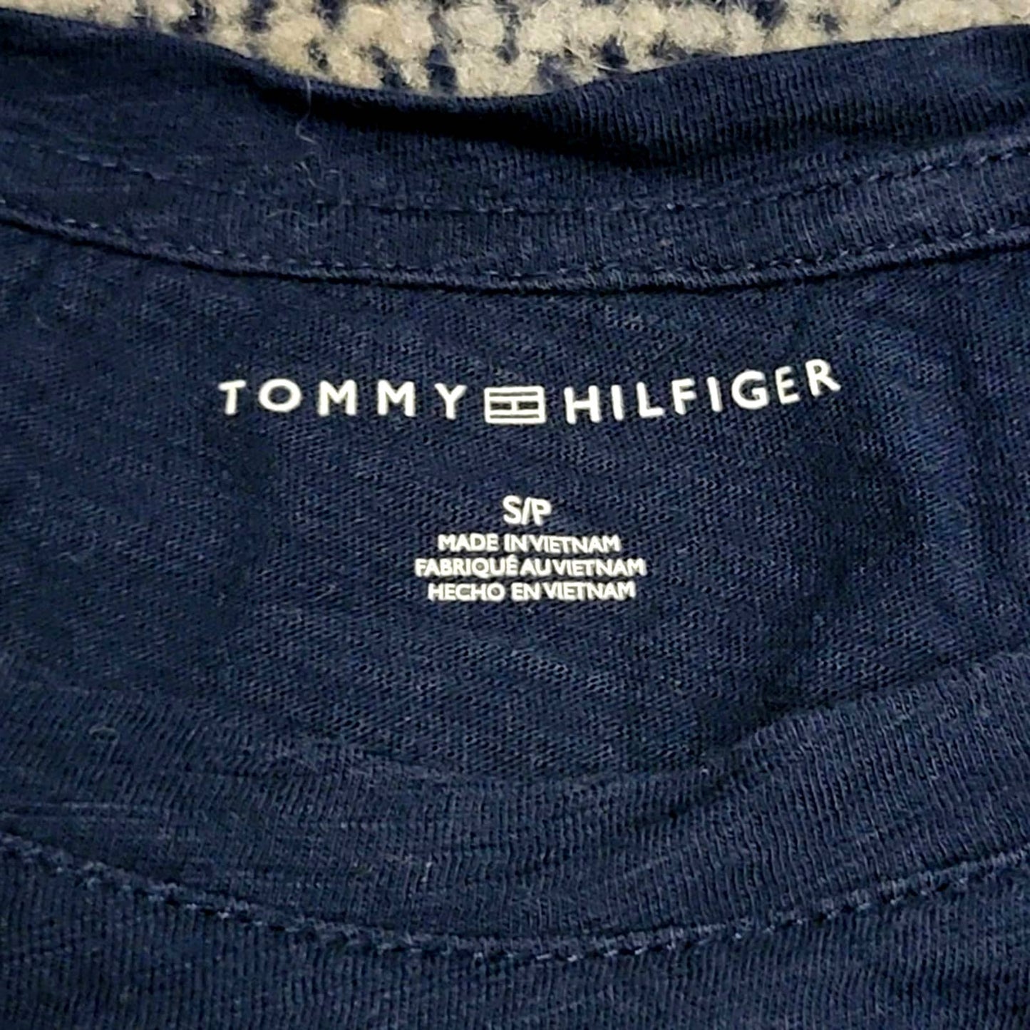 Crop Top Tommy Hilfiger Classic Logo Tee Shirt - S