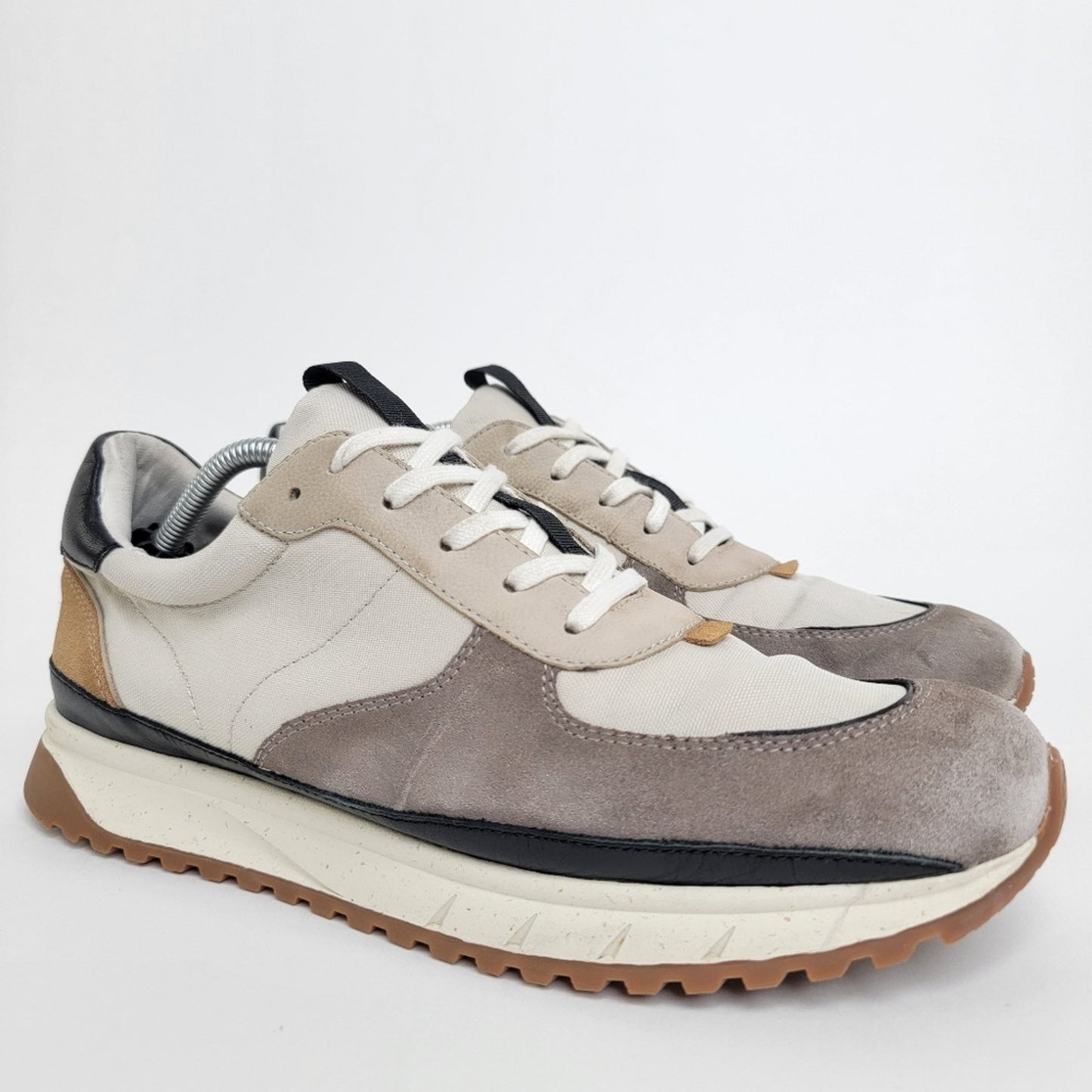 Madewell Kickoff Trainer Sneakers in (Re)sourced Canvas and Suede - 12