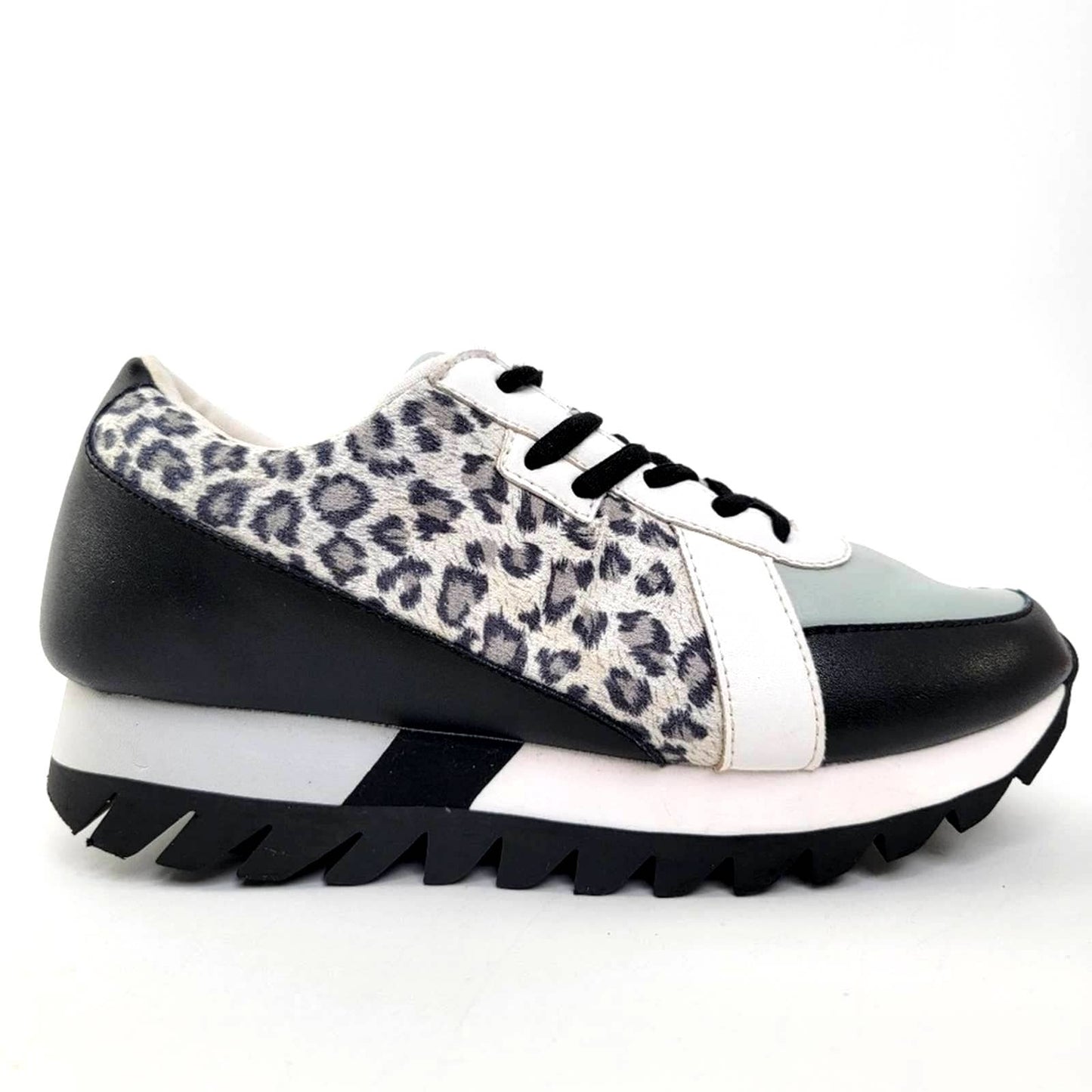 Not Rated Chunky Platform Sneakers - Leopard Cheetah Print - 9.5