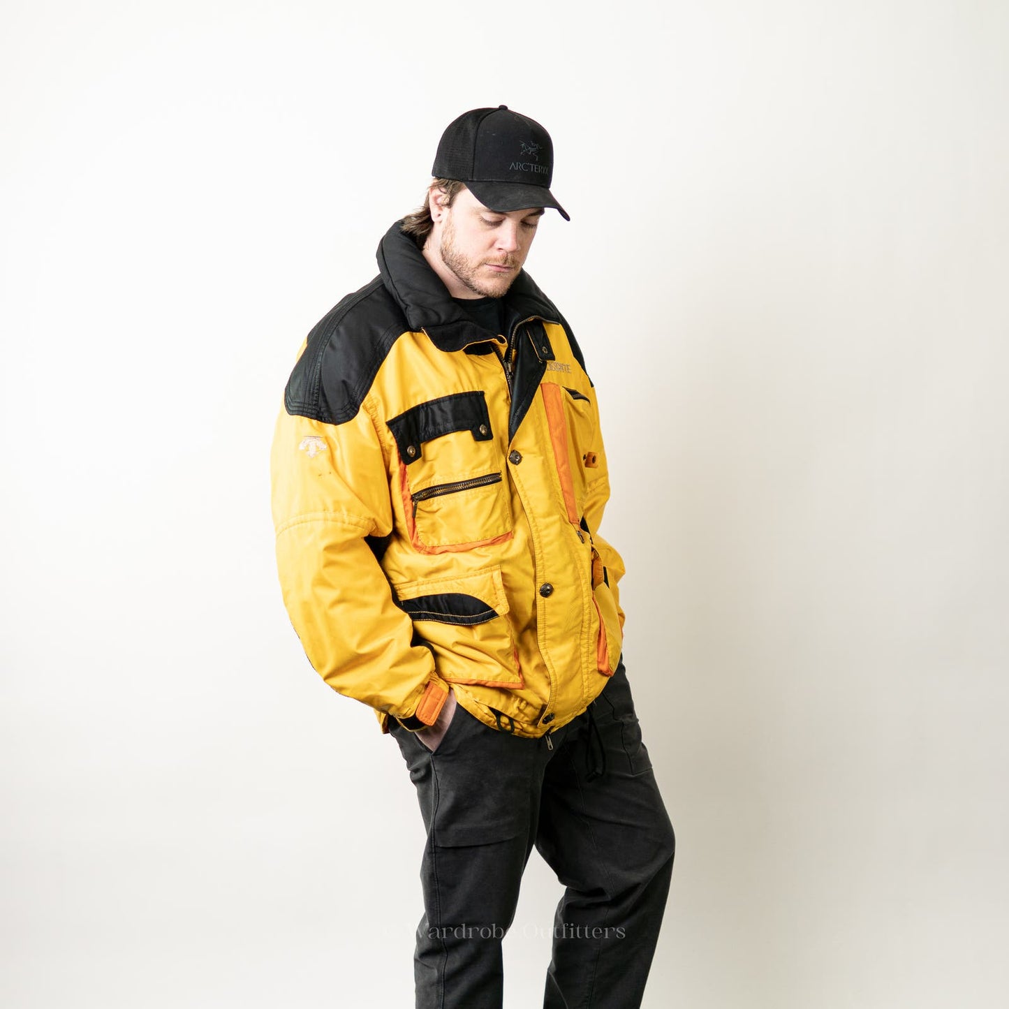 Vintage 90s Puffer Ski Jacket Coat Parka by Descente - XL