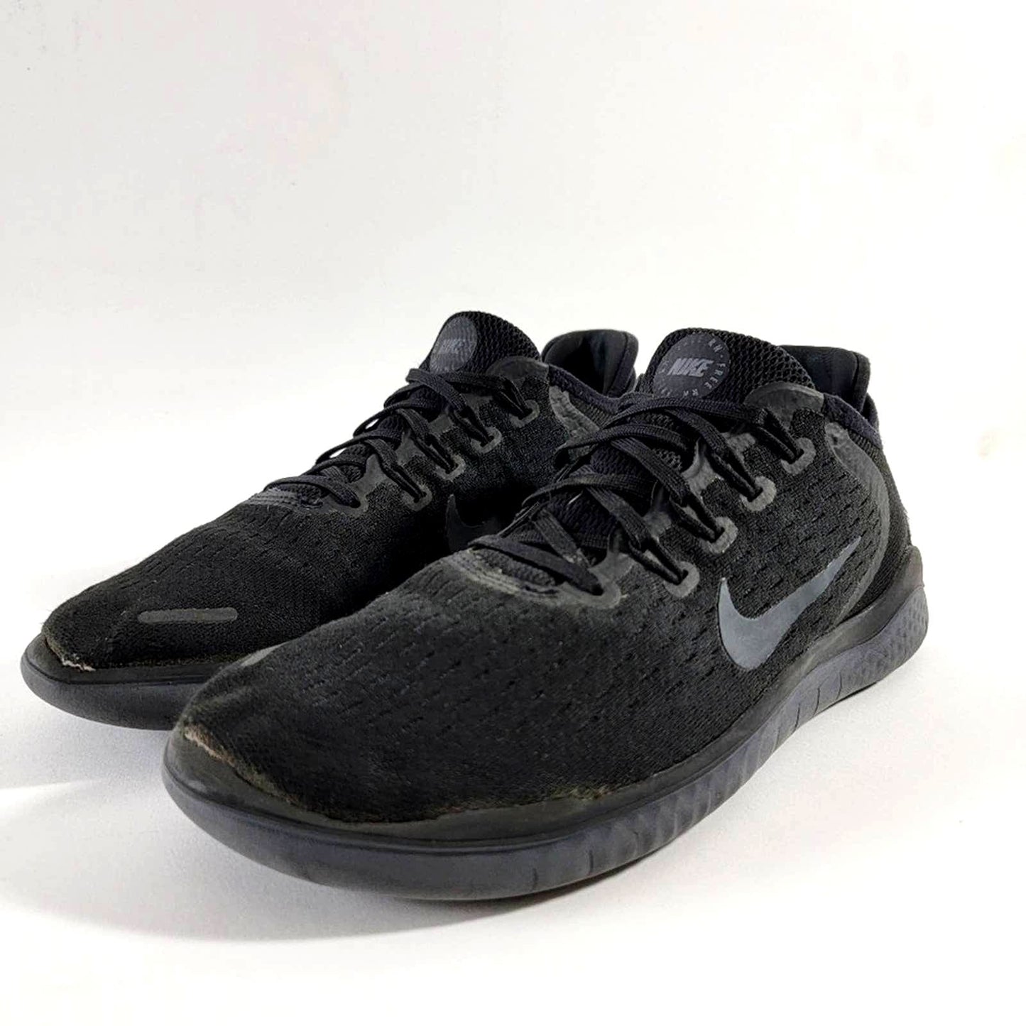 Nike Free Rn 2018 Black Running Shoes - 10