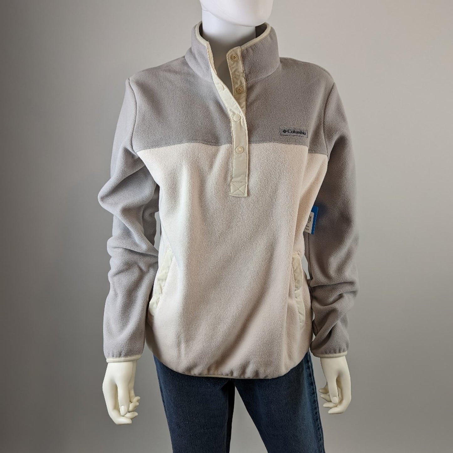 NWT Columbia Colorblock Foster Creek Fleece Pullover - L