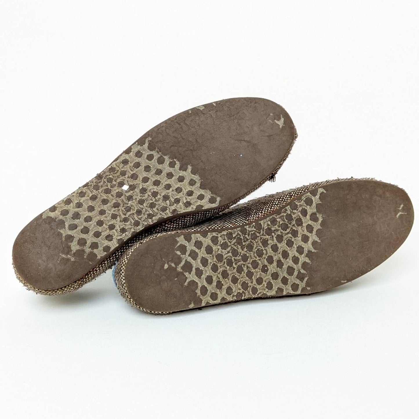 Toms Alpargata Herringbone Flats - 8