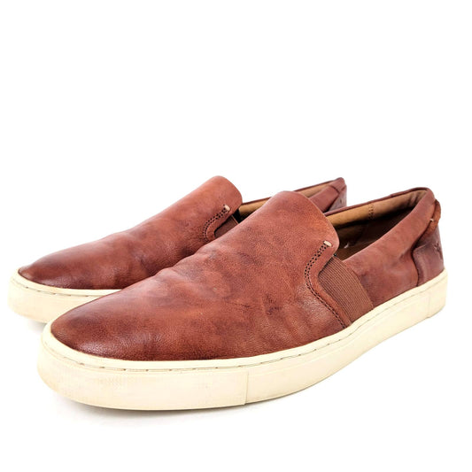 Frye Ivy Slip-On Leather Sneaker Shoe - 9.5