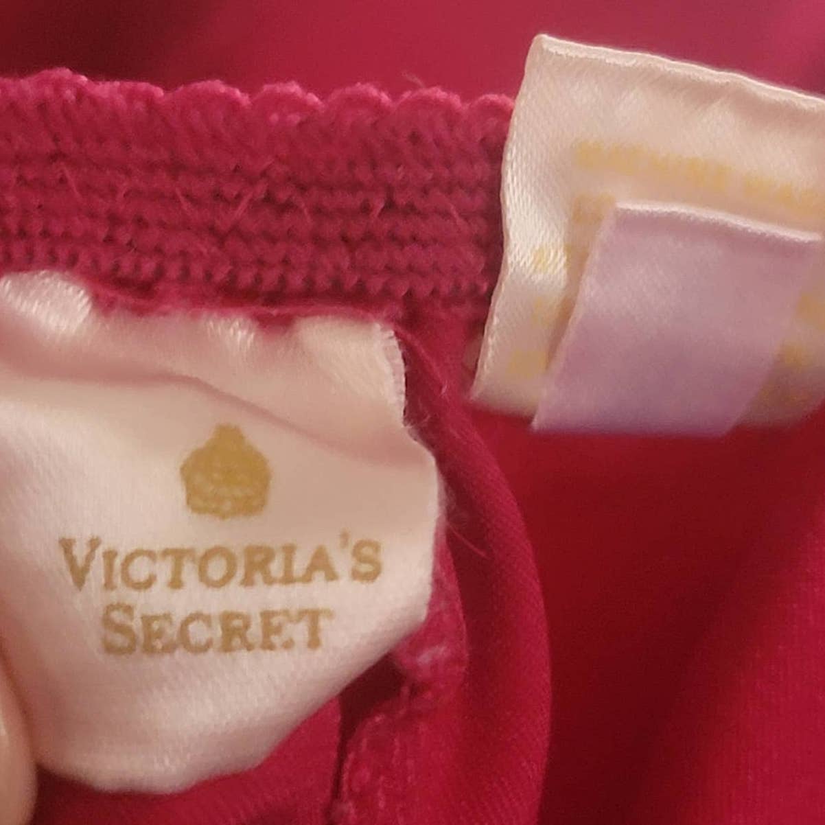 Vintage 90s Victoria's Secret Gold Label High Cut Lingerie Sleep Shorts - M