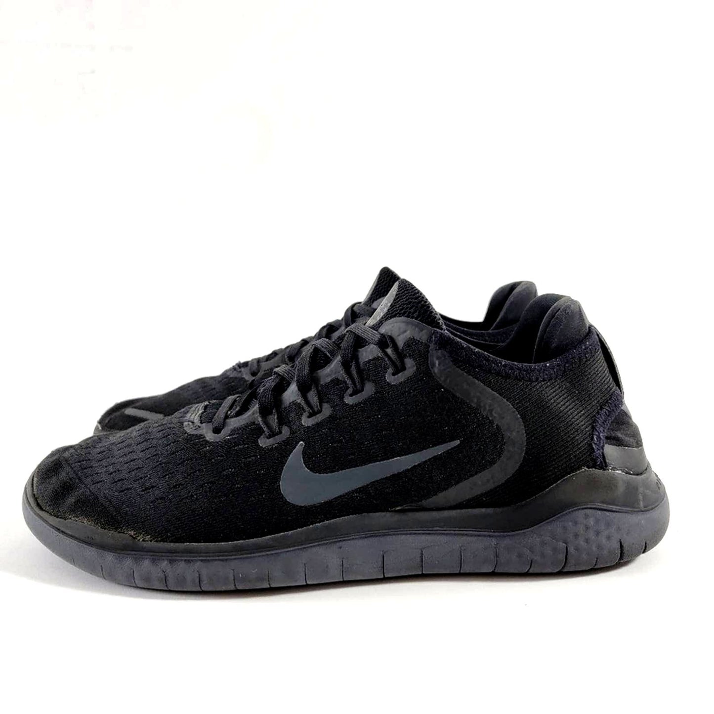 Nike Free Rn 2018 Black Running Shoes - 10