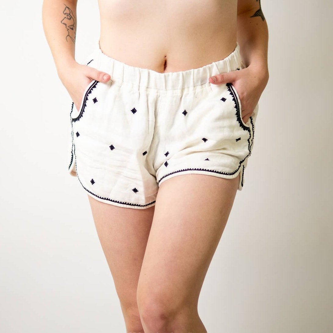 Madewell White Shorts