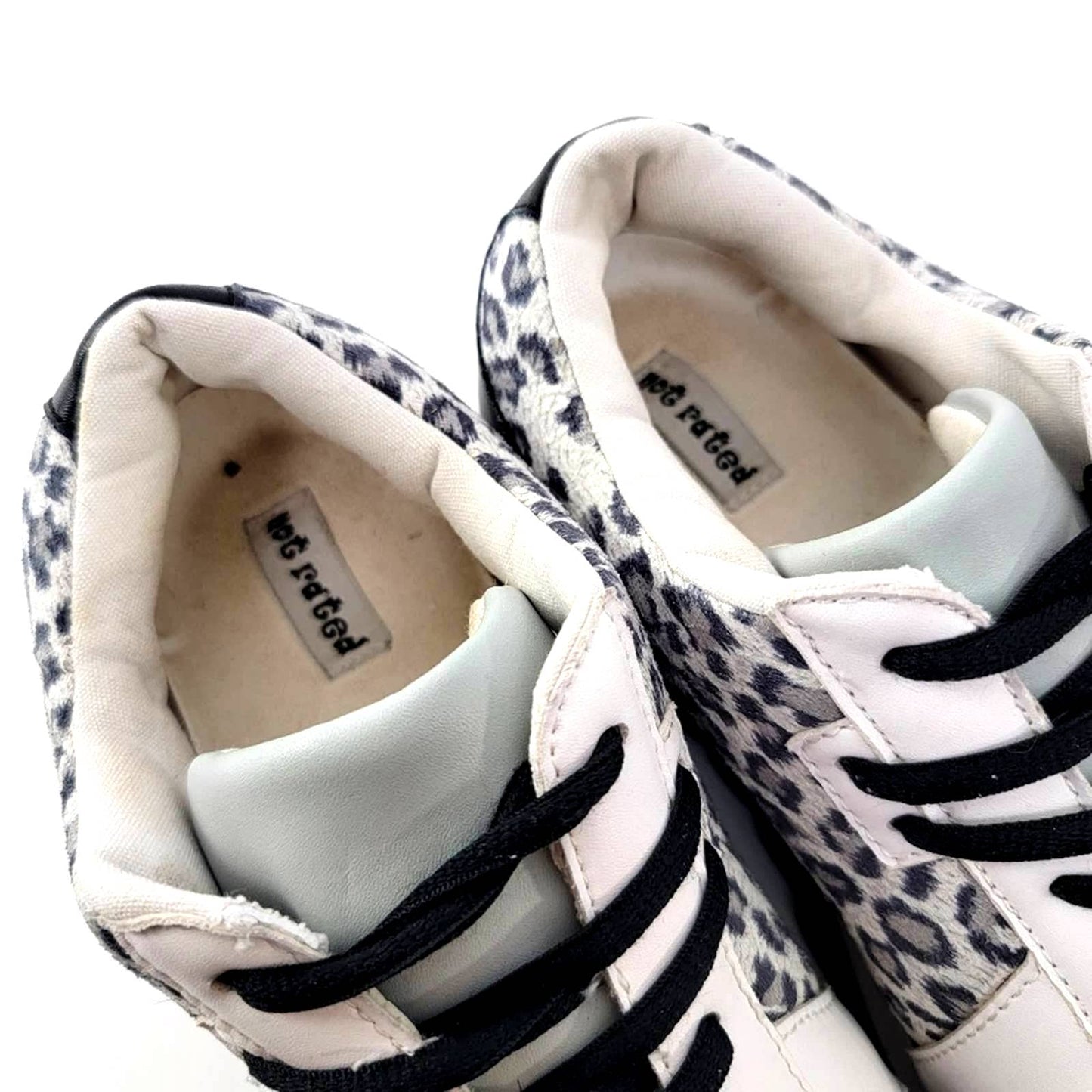 Not Rated Chunky Platform Sneakers - Leopard Cheetah Print - 9.5
