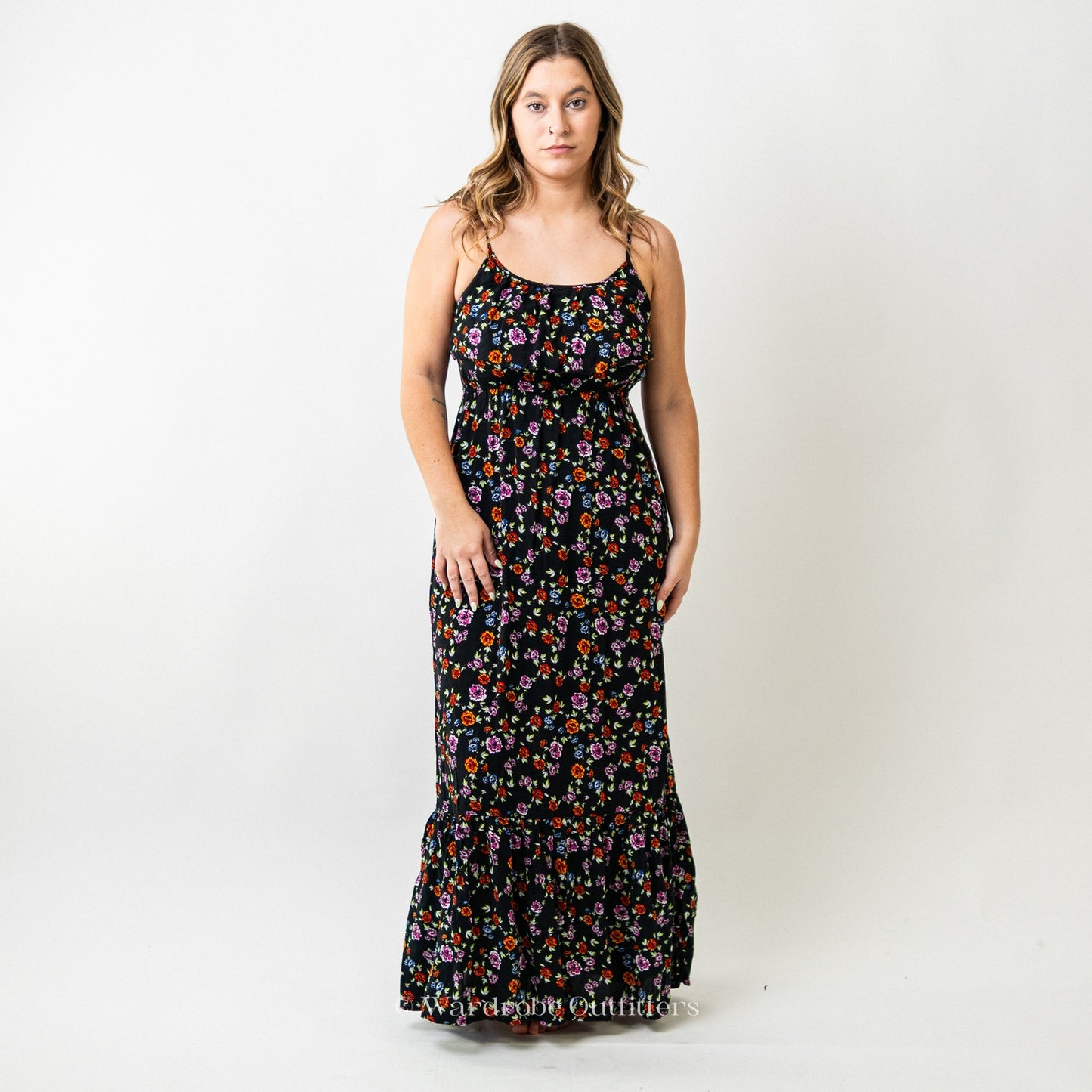 Flowy Floral Maxi Dress