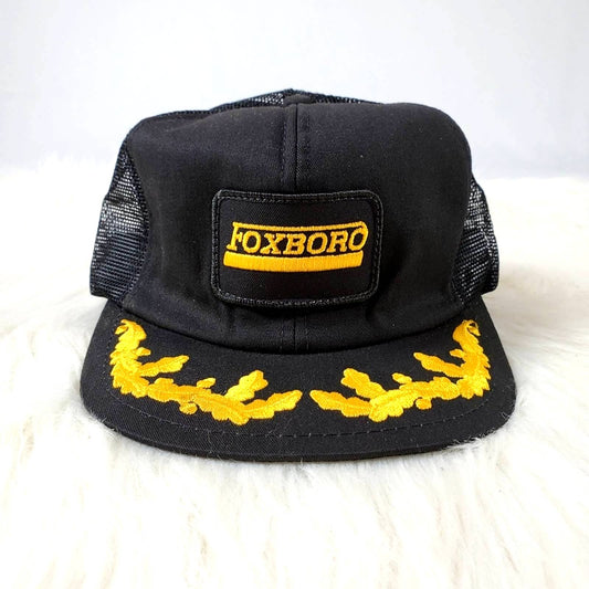 Vintage Foxboro Manufacturing Mesh Trucker Snapback Hat