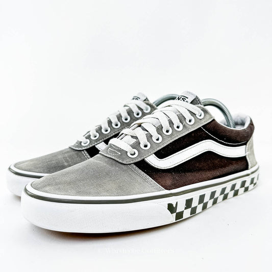 Vans Atwood Checkers Lace Up Sneakers