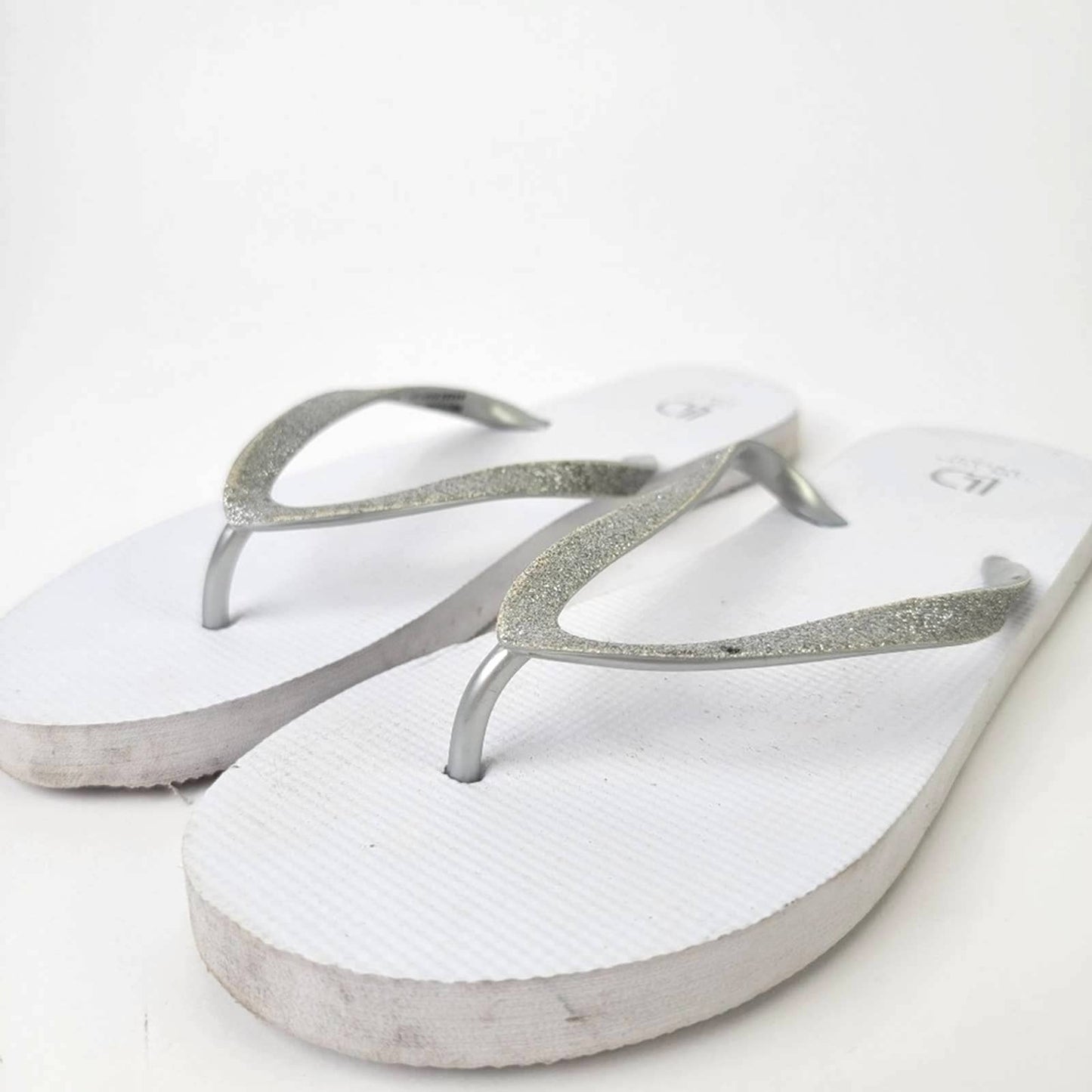 Aeropostale Glitter Strap Flip Flops 9-10