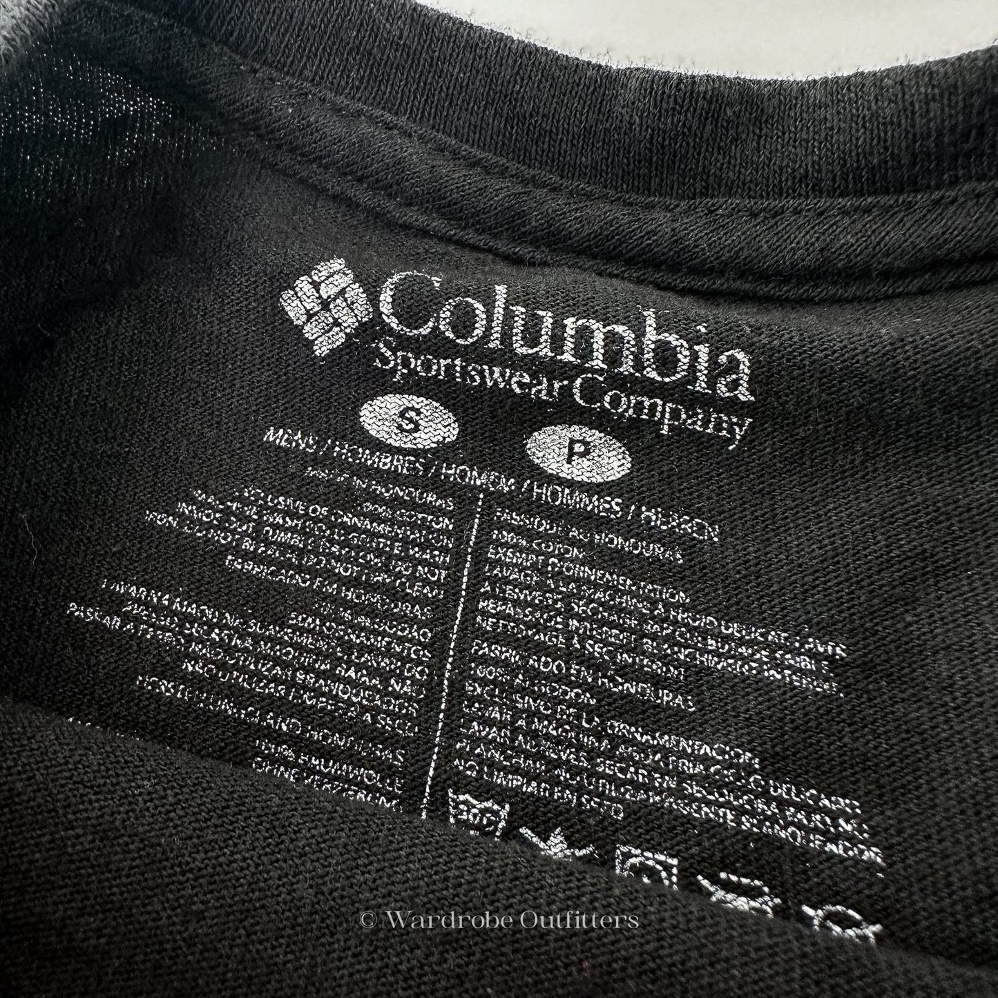 Columbia PFG Black Tee Shirt