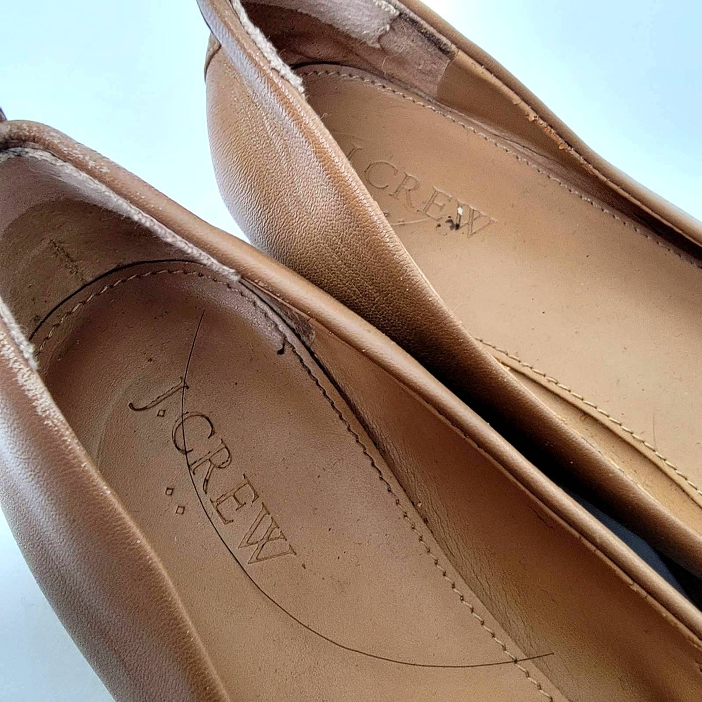 J. Crew Cece Nude Tan Ballet Flats - 8