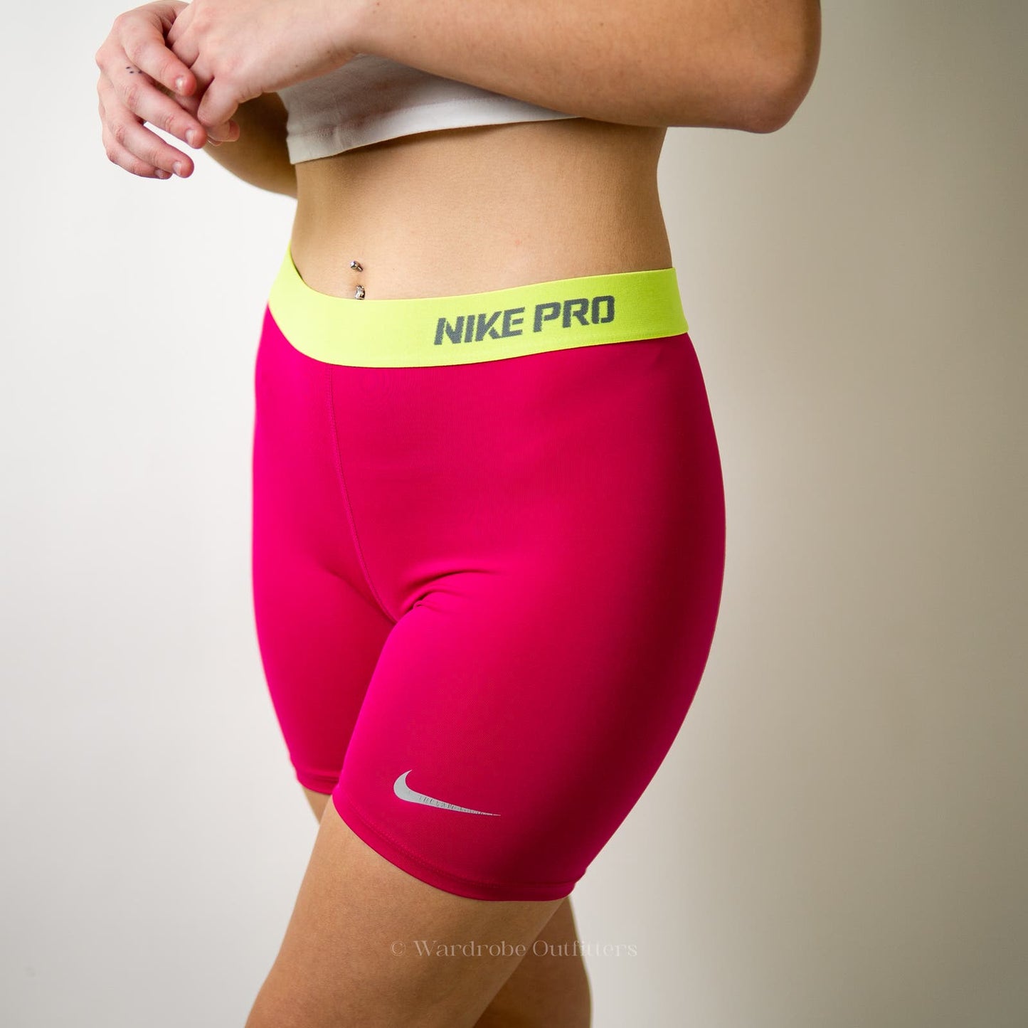 NIKE PRO Dri-Fit Spandex Lycra Leggings Shorts - S