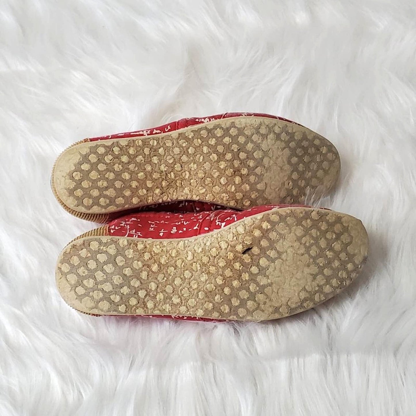 RARE TOMS Red Math EquationFlats - 6.5