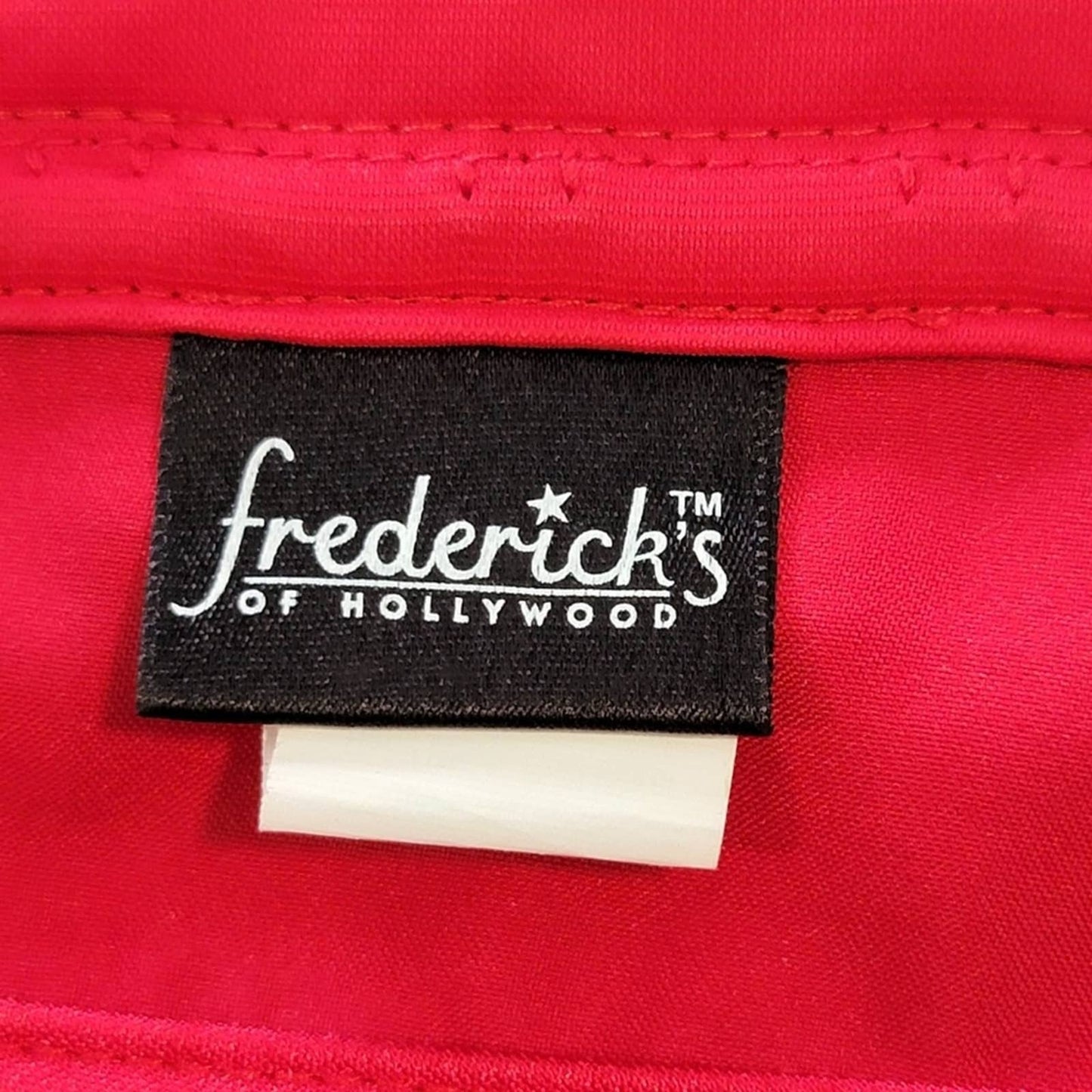 Vintage 90's Fredericks of Hollywood Black & Red Slimming Corset Bustier Lingerie - M