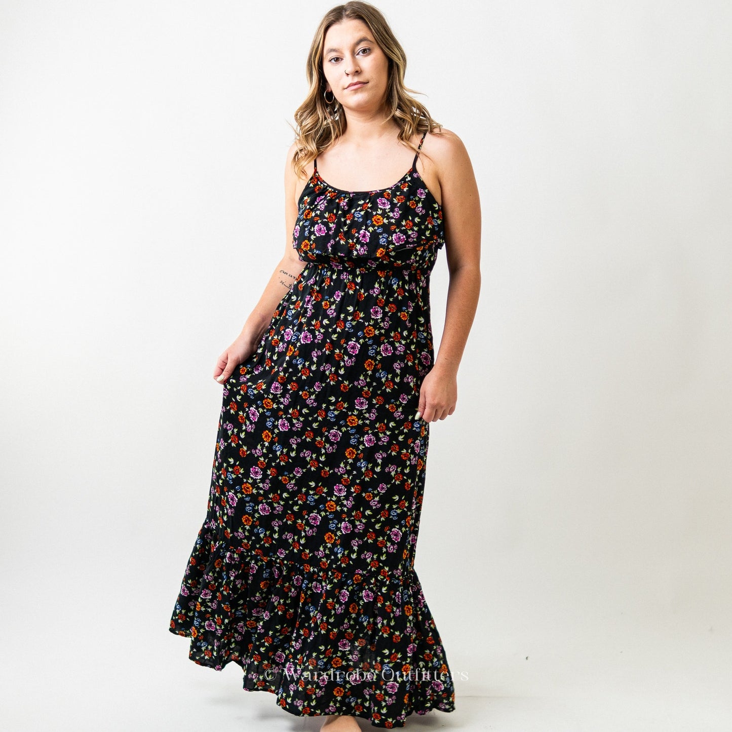 Flowy Floral Maxi Dress