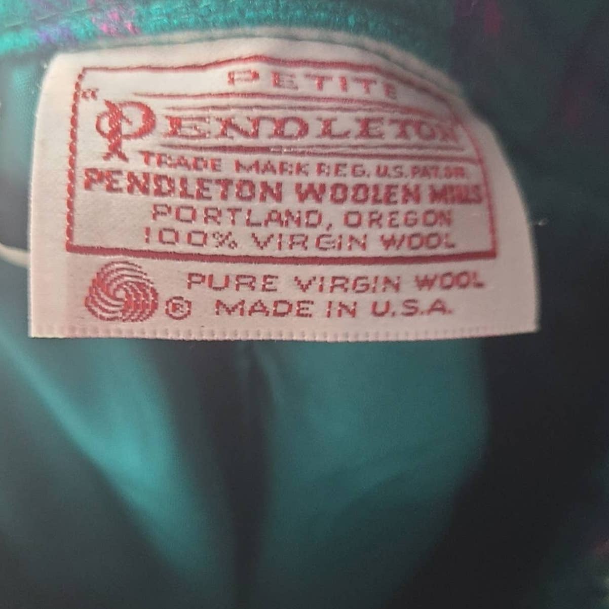 Vintage Pendleton Plaid Skirt - 6