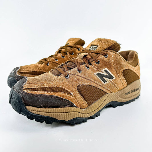 2006 New Balance 603 AL2 Brown Suede Abzorb Walk Hiking Shoes