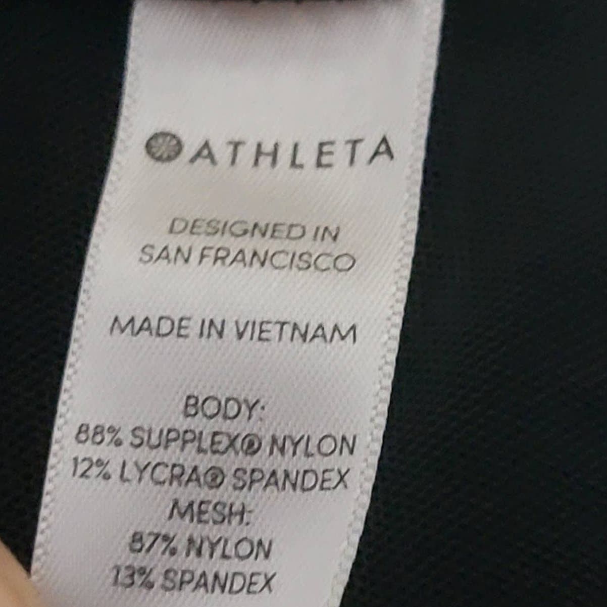 Athleta Black Bike Running Shorts