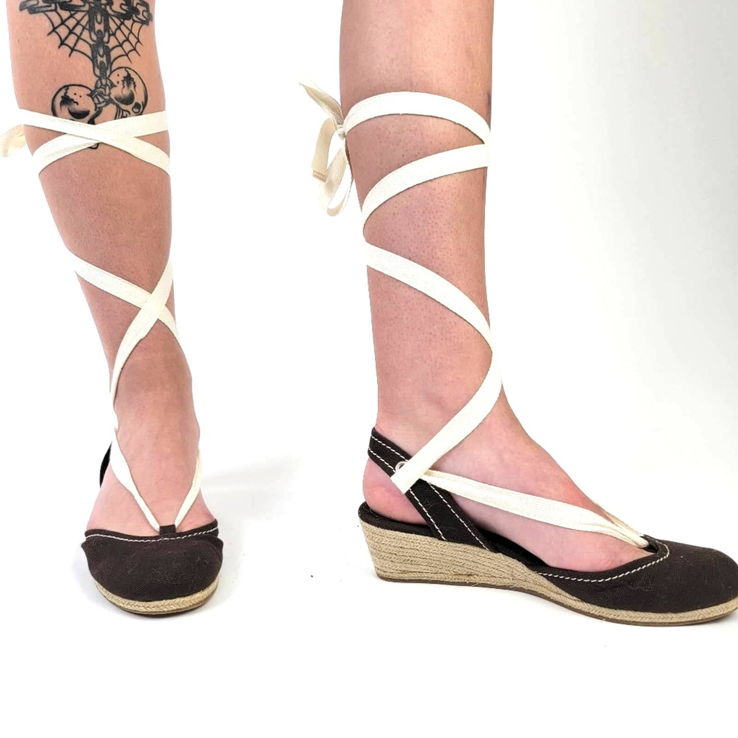 Loft Lace Up Wedge Espadrilles -10