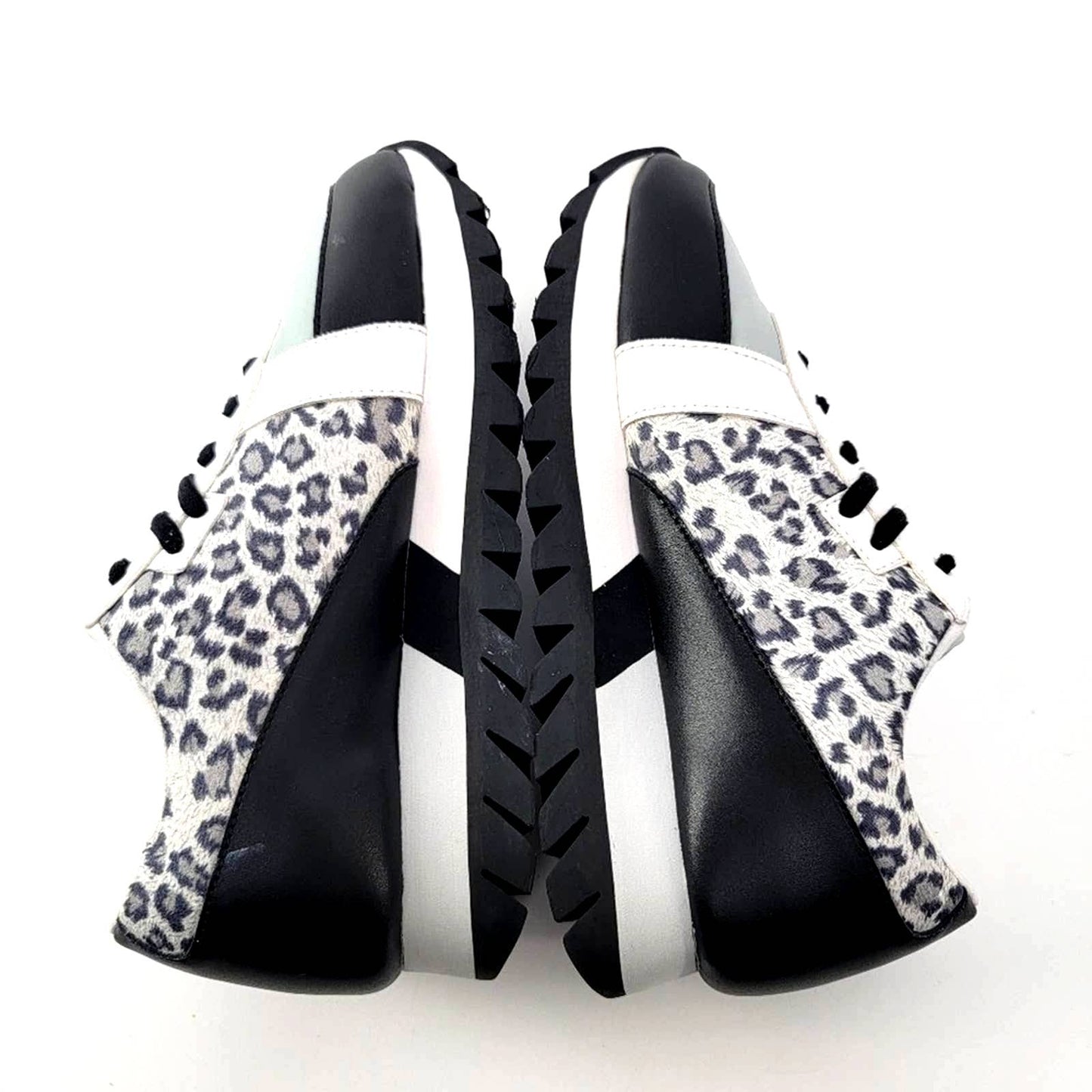 Not Rated Chunky Platform Sneakers - Leopard Cheetah Print - 9.5