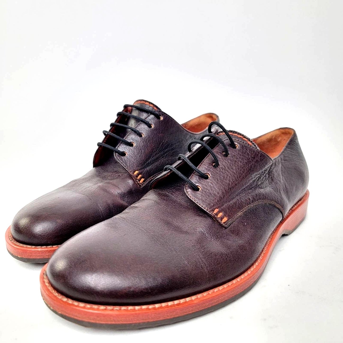 Barneys New York x Henry Cuir Italian Designer Oxford Shoes - 6