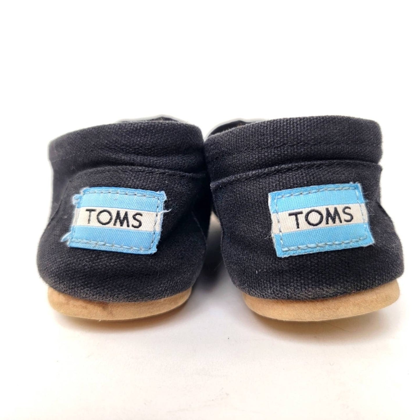 TOMS Black Canvas Classic Flats - 6