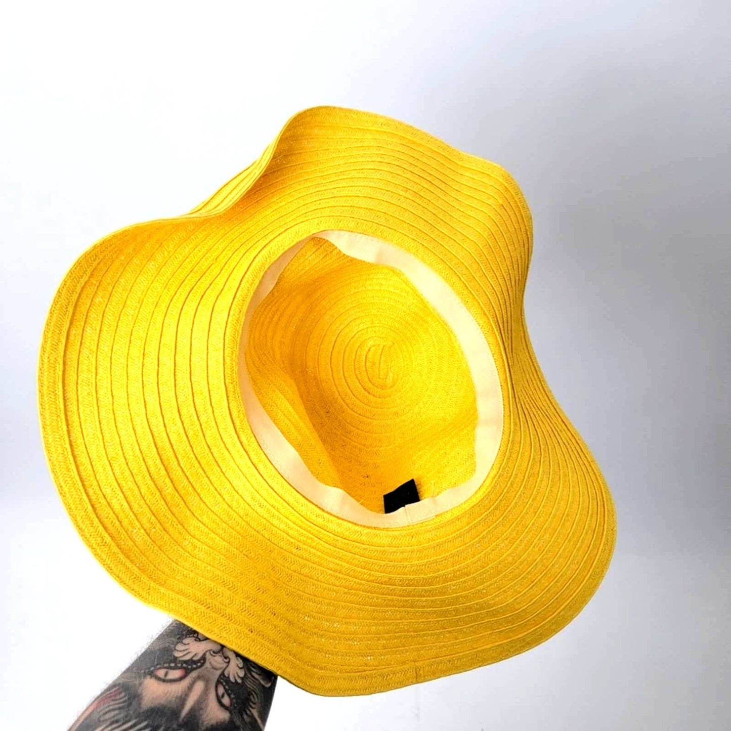 NEW Floppy Summer Sunshine Yellow Widebrim Hat