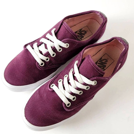 Vans Chima Ferguson Burgundy Lo Top Sneakers - 8