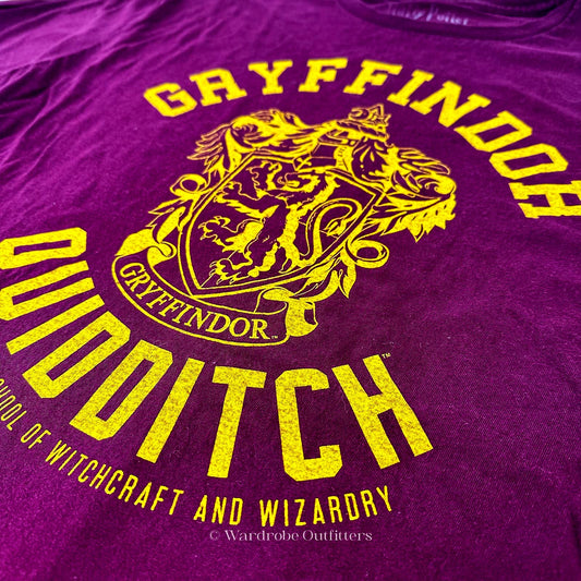 Harry Potter Gryffindor Quidditch Tee Shirt