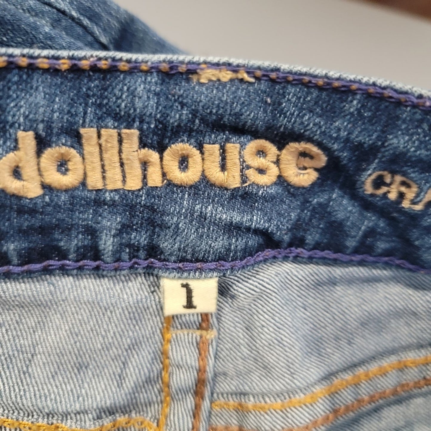 Dollhouse Crazy Sexy Cool Denim Shorts - 1