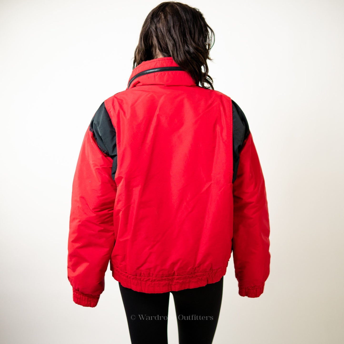 Vintage 90s Red Puffer Ski Jacket by [St. Moritz] - XL
