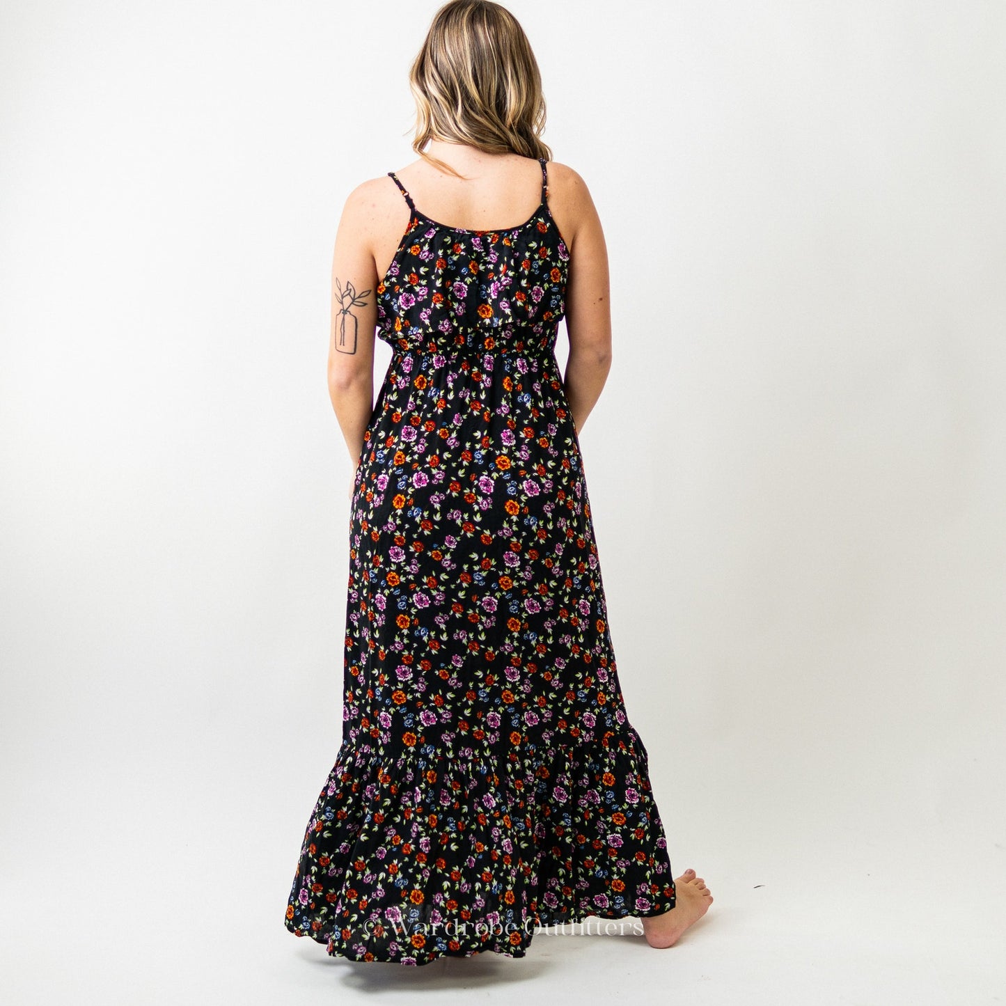 Flowy Floral Maxi Dress