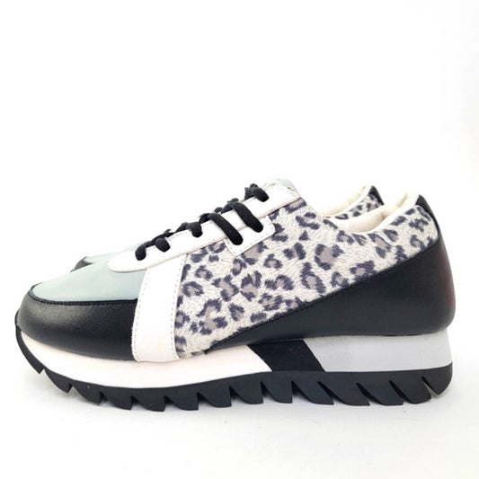 Not Rated Chunky Platform Sneakers - Leopard Cheetah Print - 9.5