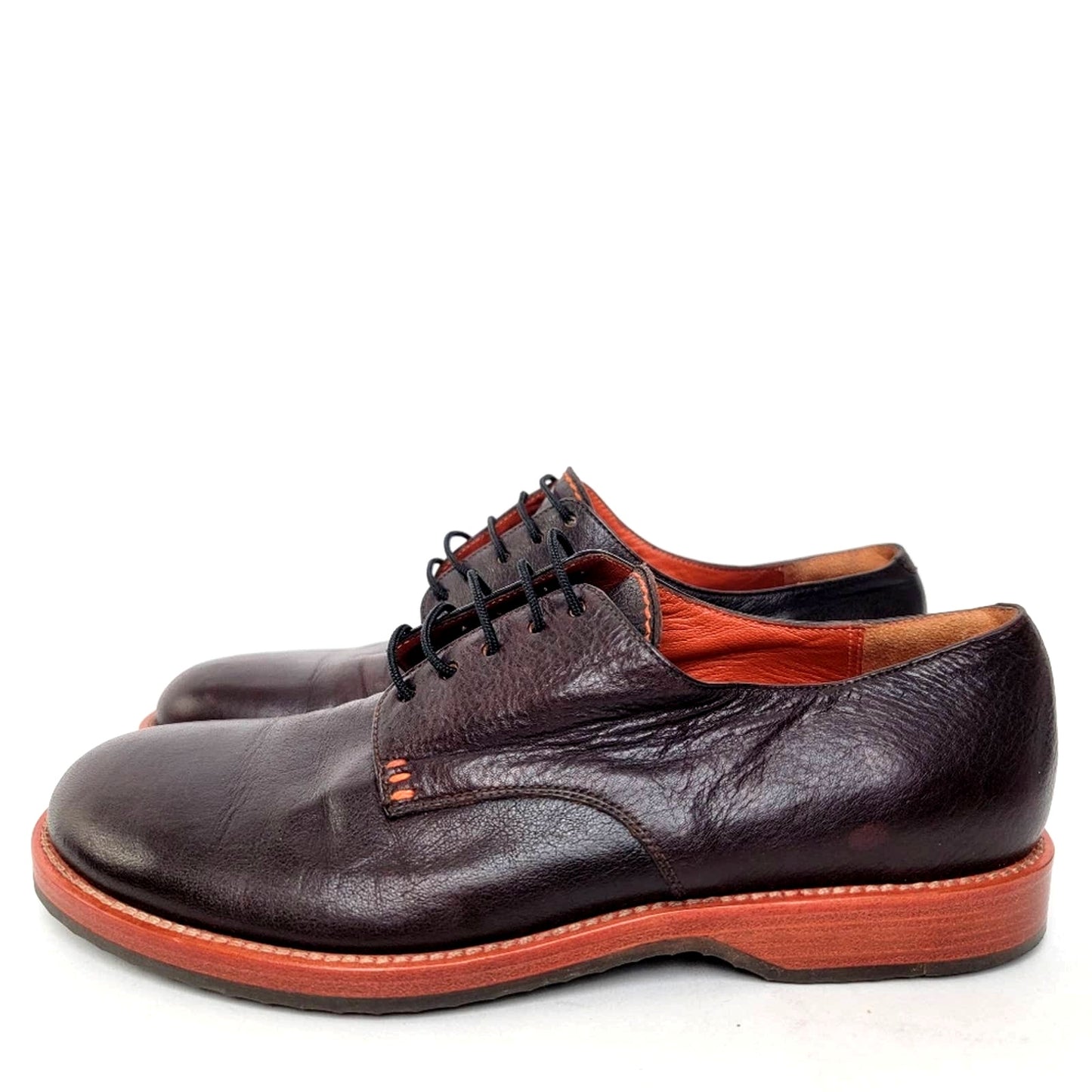 Barneys New York x Henry Cuir Italian Designer Oxford Shoes - 6