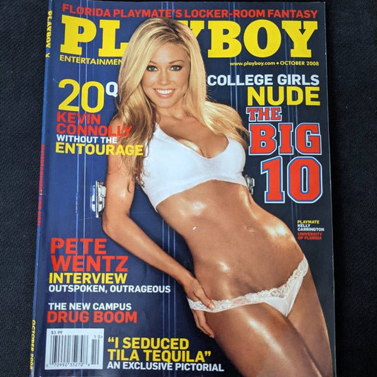 Playboy Magazine │October 2008