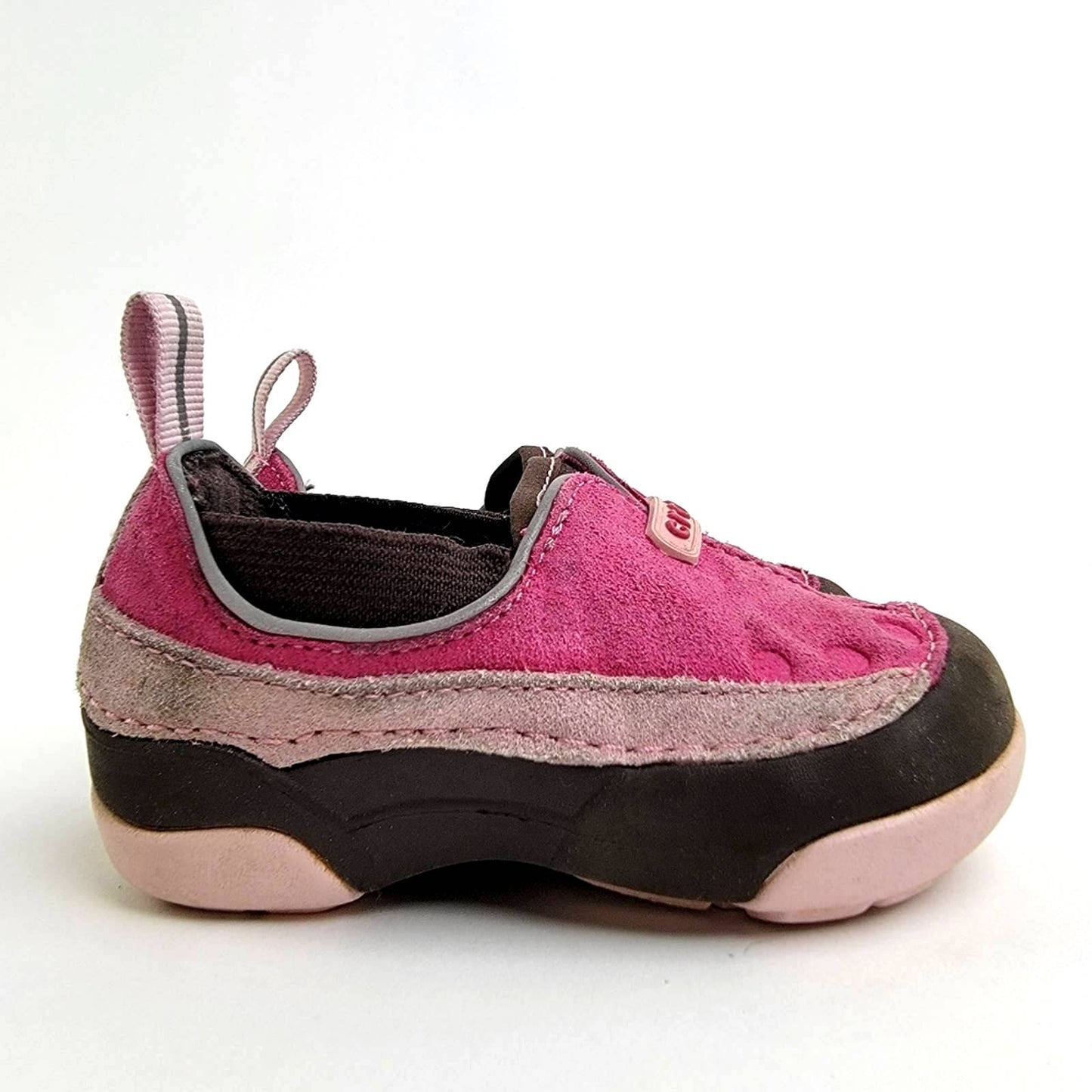 CROCS Infant Leather Slip On Sneaker Shoes - 6C