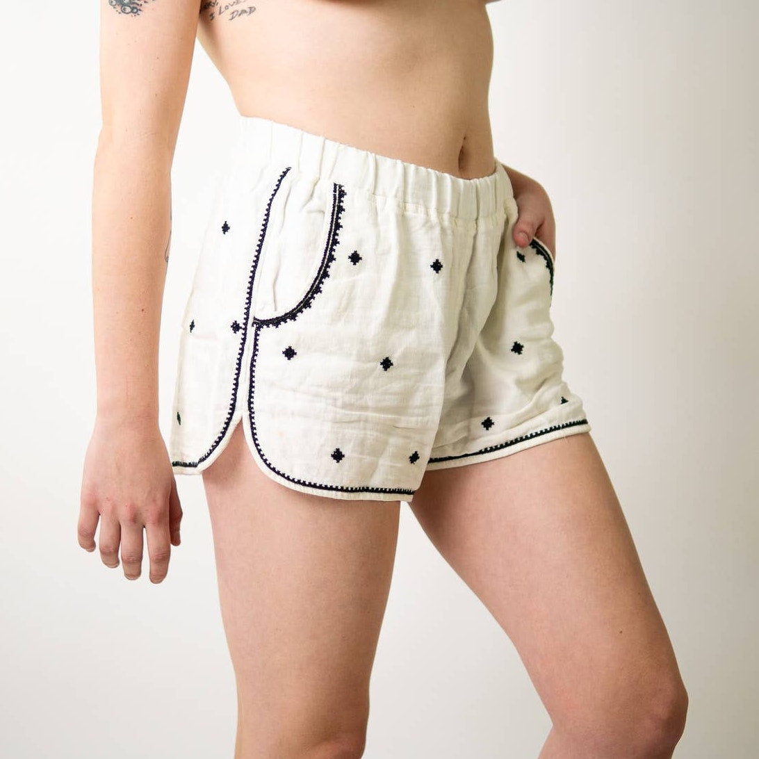 Madewell White Shorts