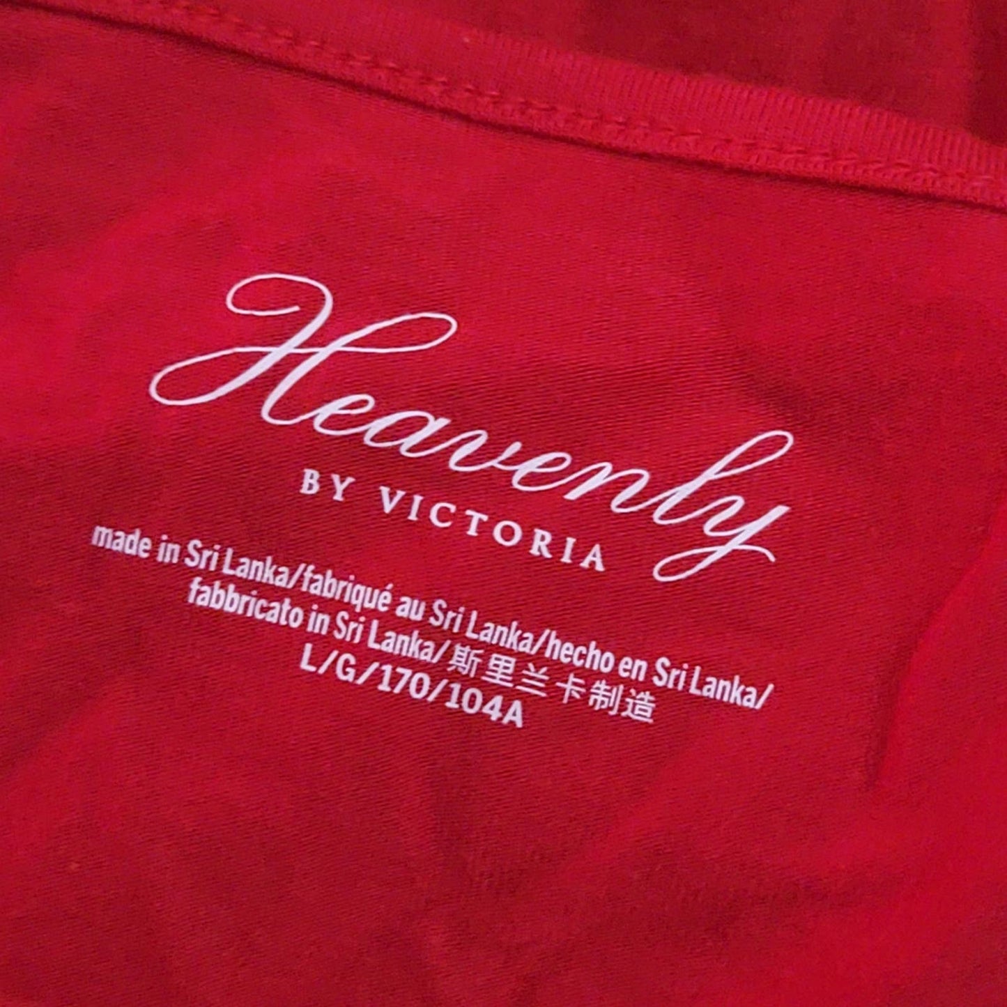 Heavenly by Victoria's Secret Red Camisole Tank Top