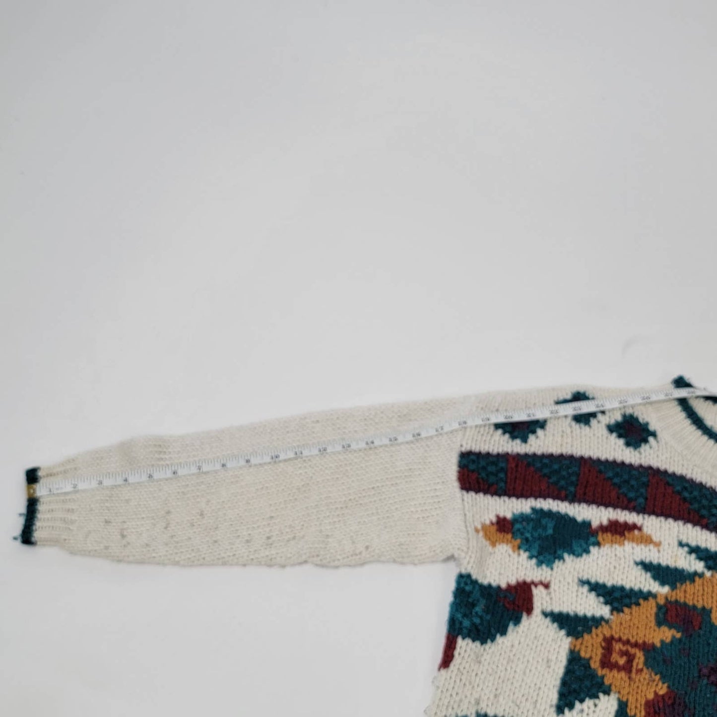 Vintage 1993 Crew Neck Chunky Knit Oversized Sweater - L