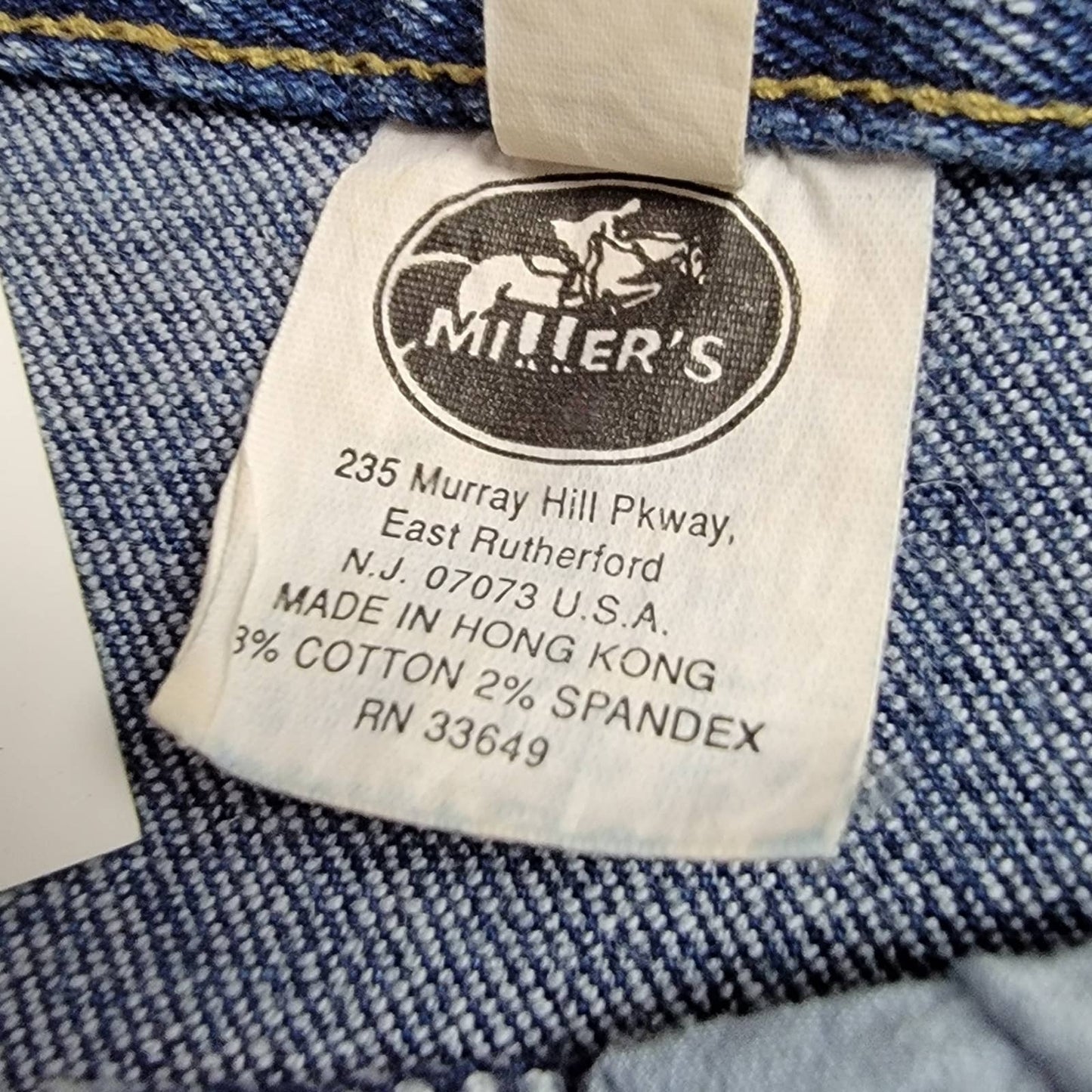 Vintage 90s Miller’s Acid Washed Western Riding Jeans